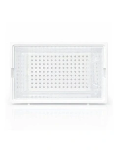 Clear Plastic Display Cases Shoe Rack Storage Boxes 12 Pieces in White