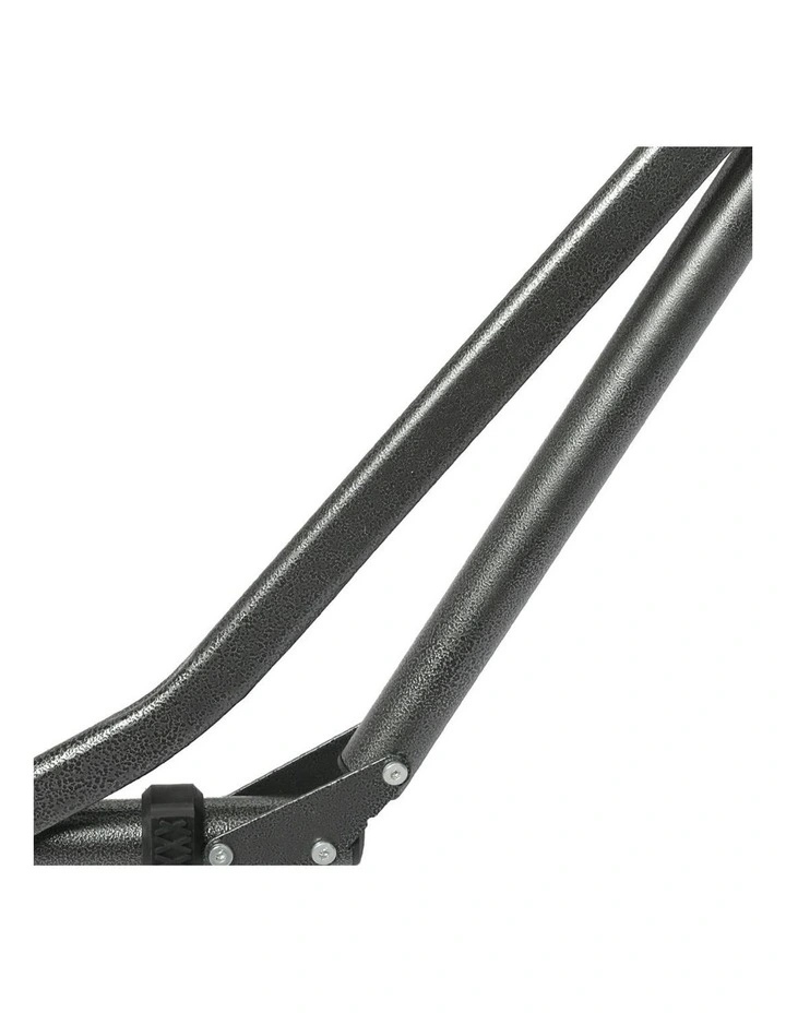 Foldable Hammock Hanging Chair with Stand Portable 3 Gear Adjustable in Black image 4