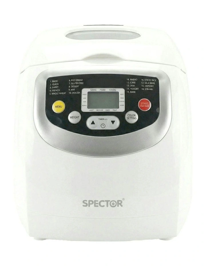 19 Program Automatic Bread Maker Machine Oven Non Stick Home Bakehouse image 2