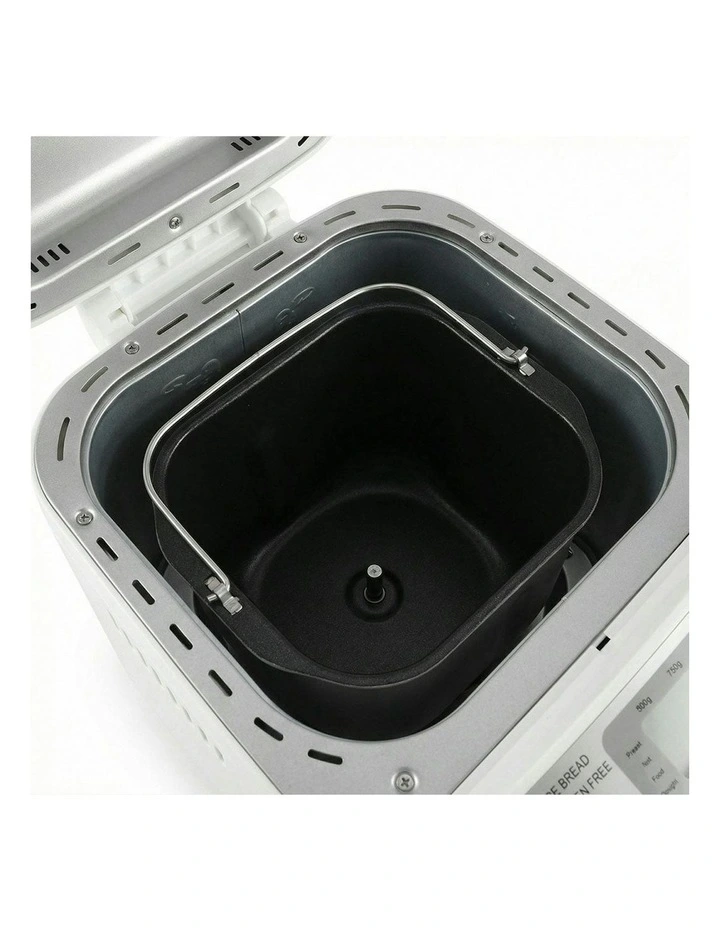 Automatic Bread Maker Machine Oven Non Stick Bakehouse Kneading Mixing in White image 6