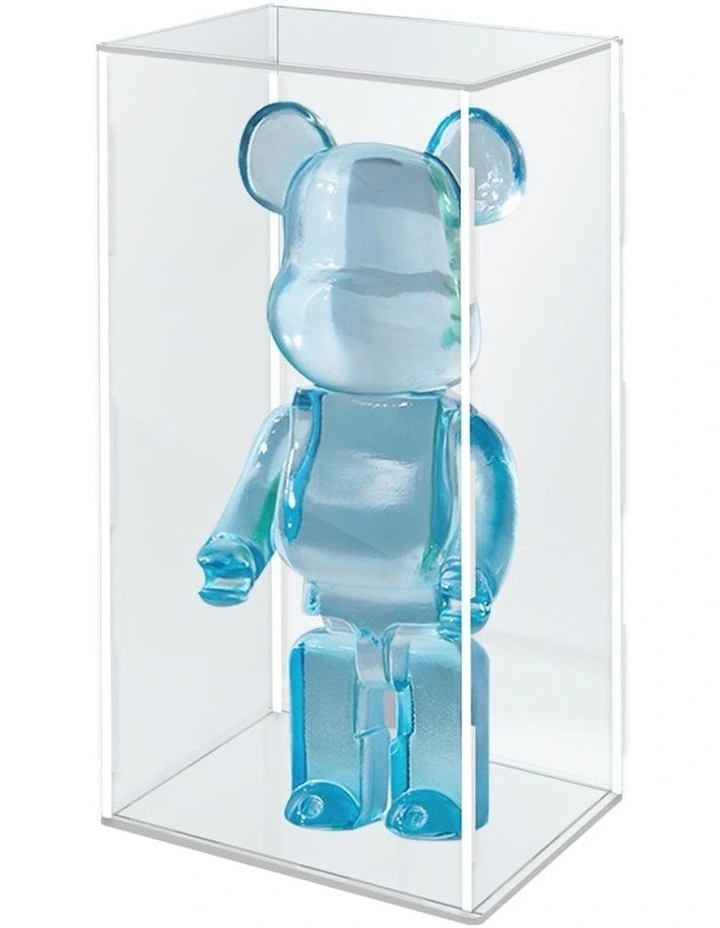 1000% Bearbrick Popmart Display Show Case in Clear image 1