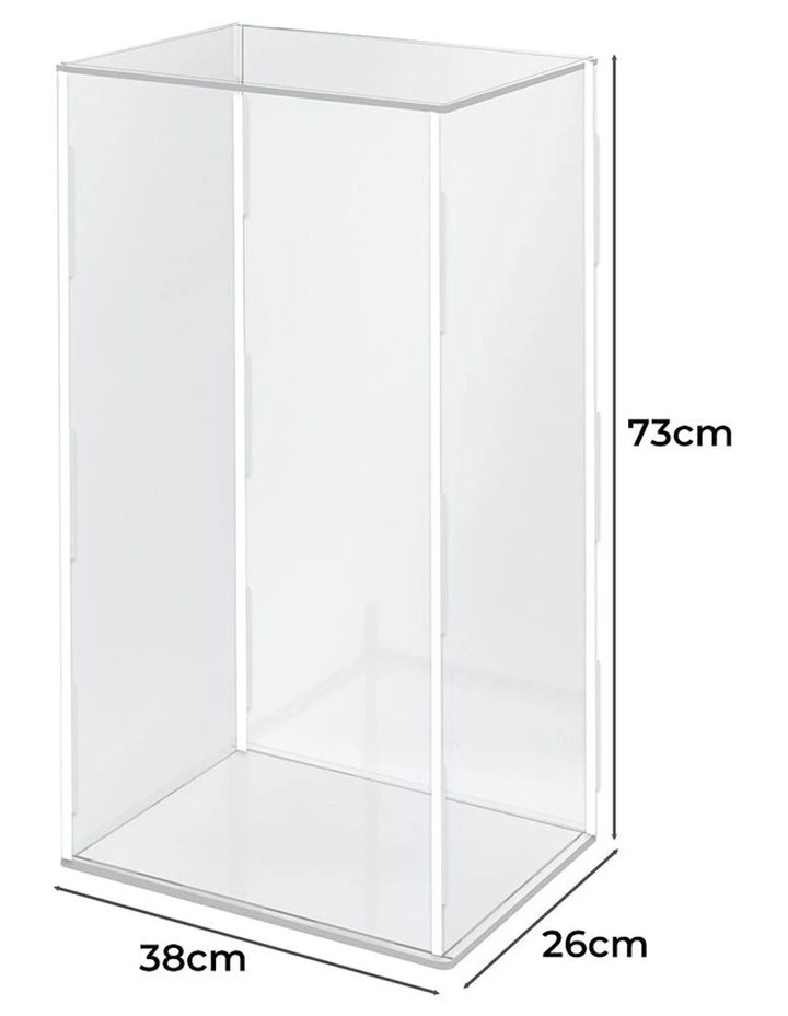 1000% Bearbrick Popmart Display Show Case in Clear image 3