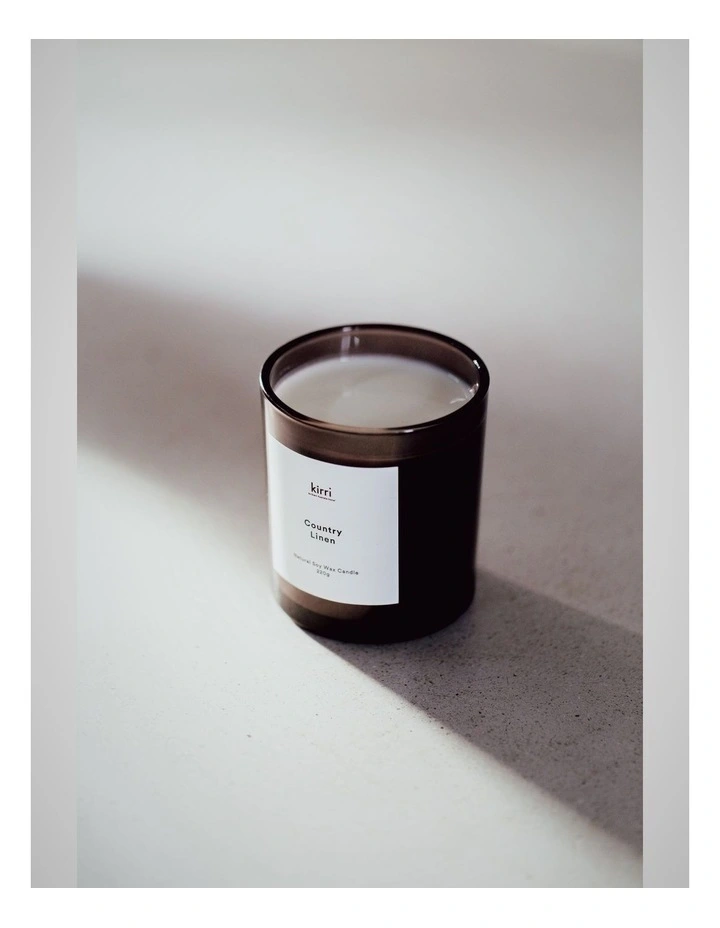 Country Linen Candle 220g image 4