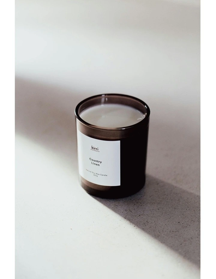 Country Linen Candle 400g image 6