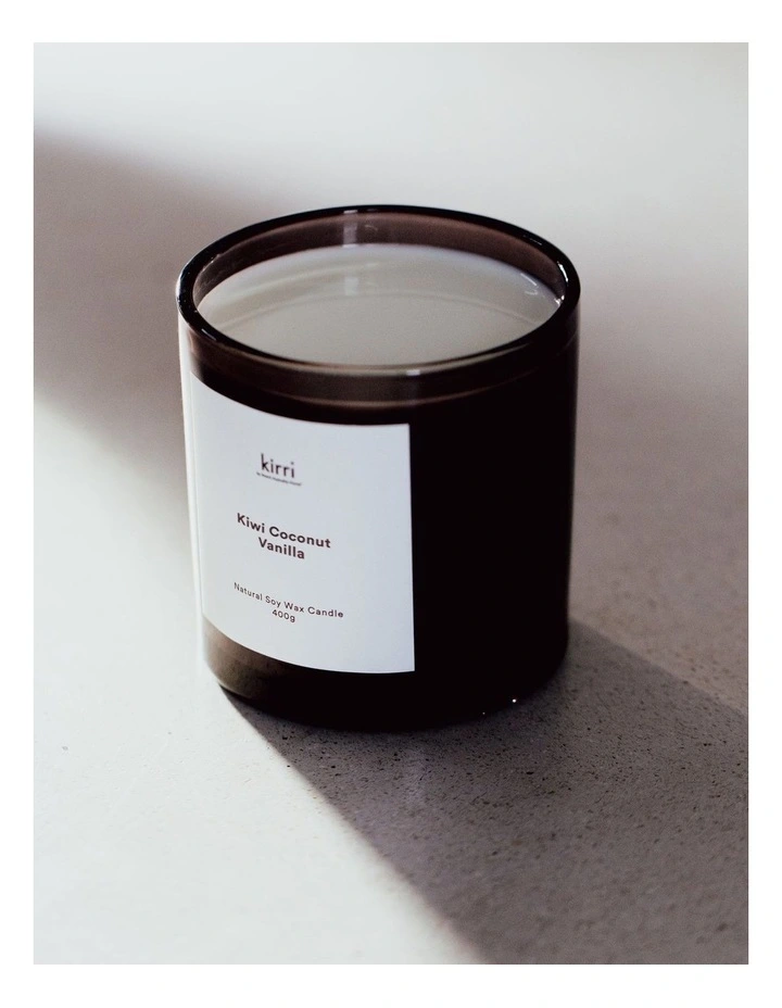 Kiwi Coconut Vanilla Candle 400g image 3