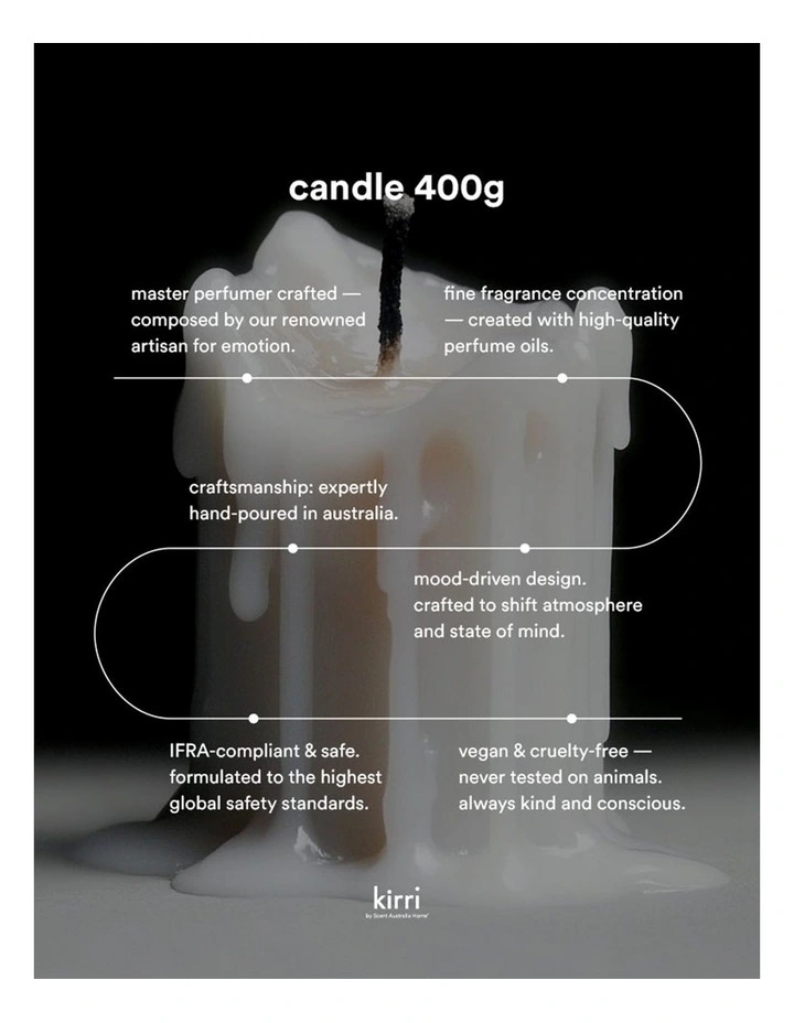 Kiwi Coconut Vanilla Candle 400g image 6