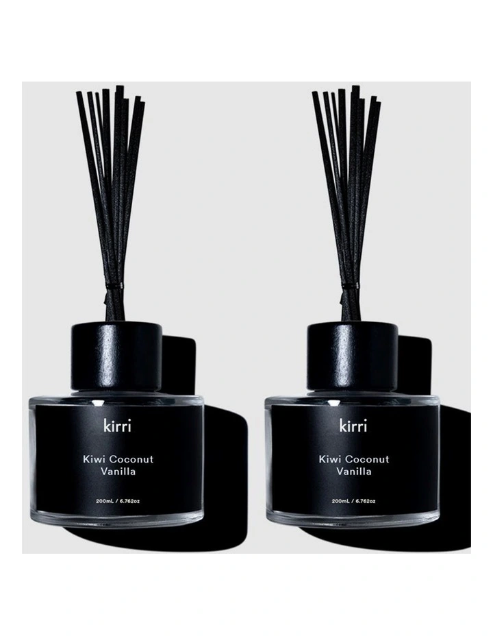 Kiwi Coconut Vanilla Reed Diffuser Duo 200ml image 1
