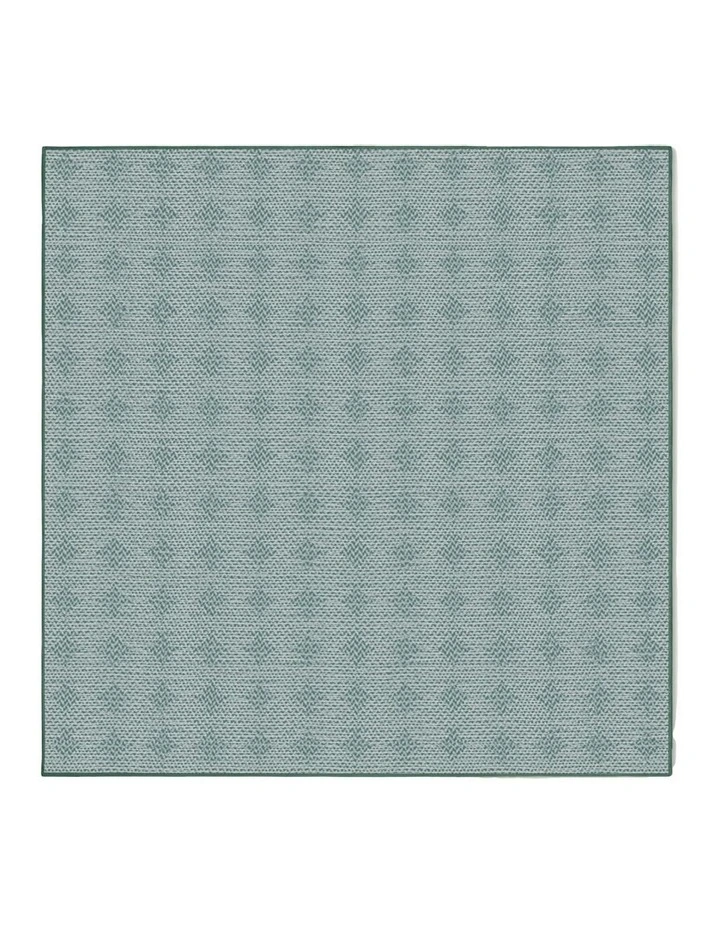 Moon Washable New Jute Rug in Green image 6