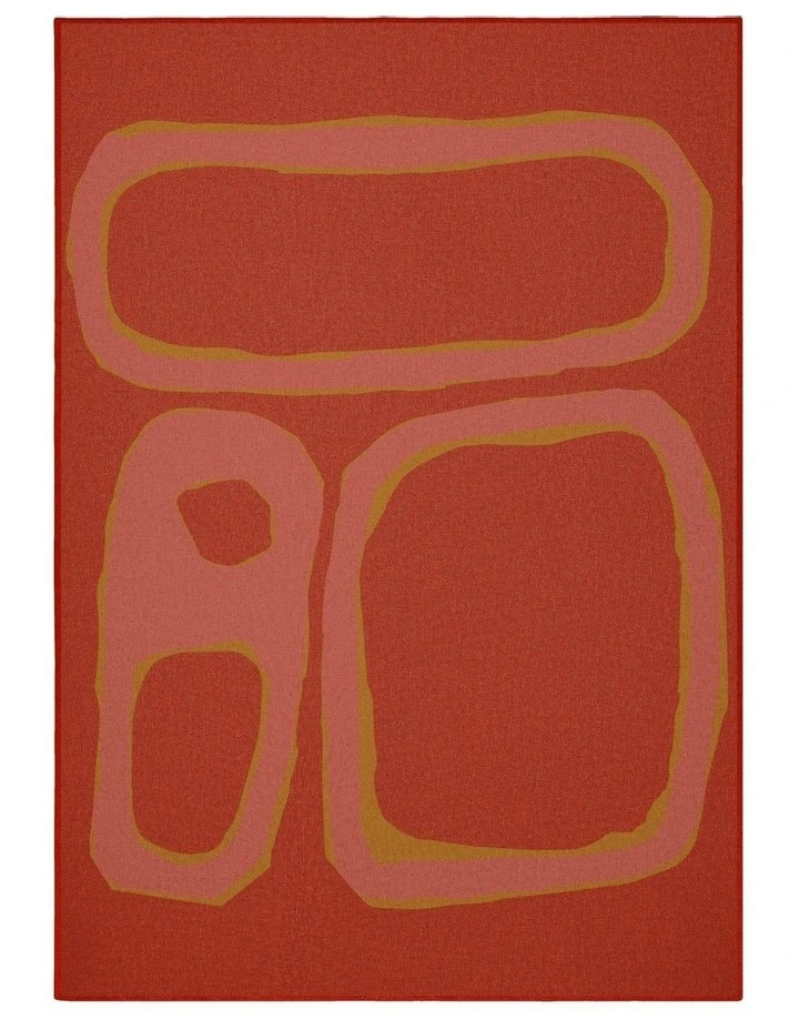 Here in the Shade New Jute Area Rug in Yellow image 1