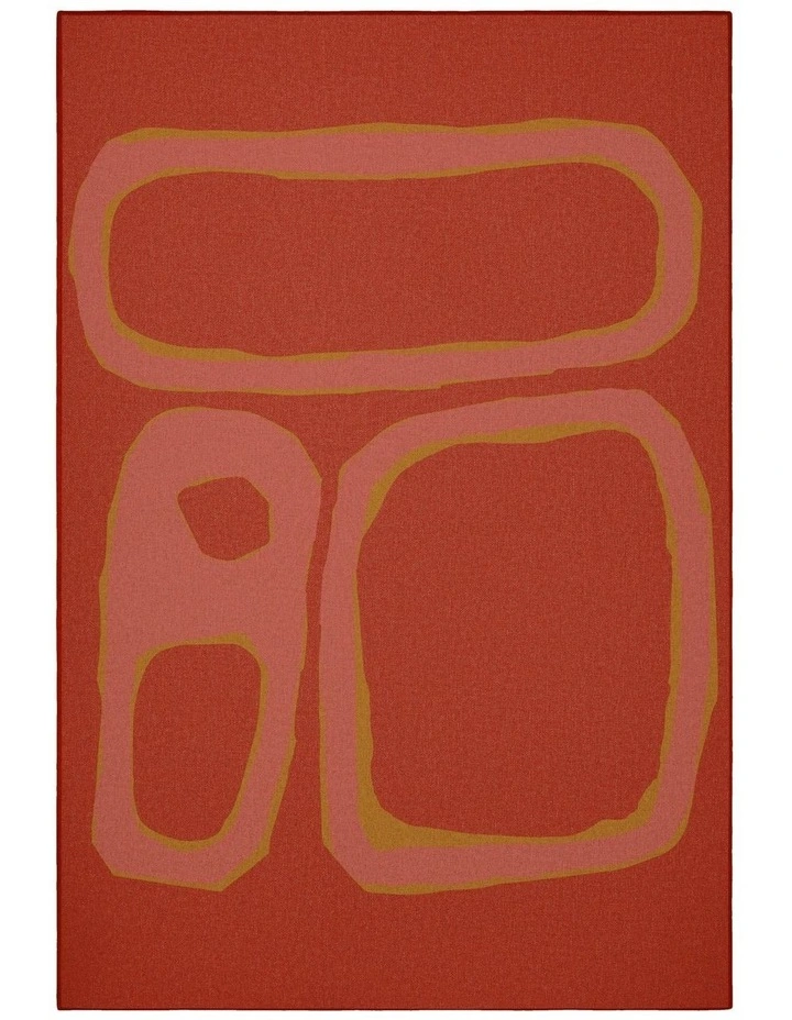 Here in the Shade New Jute Area Rug in Yellow image 3