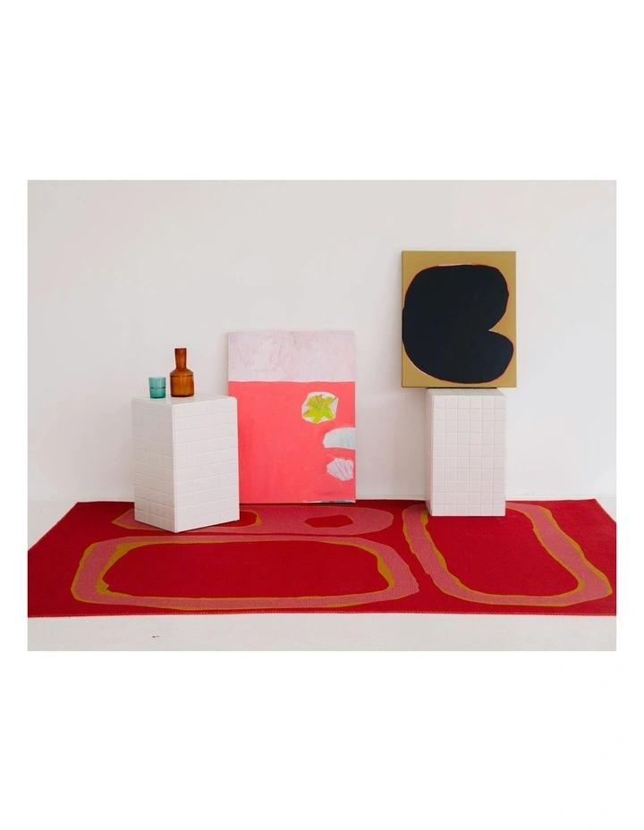 Here in the Shade New Jute Area Rug in Yellow image 5