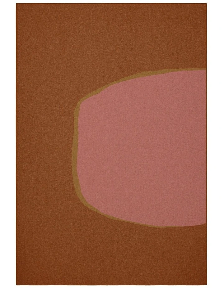 New Jute Area Rug in Sugar Pink image 4