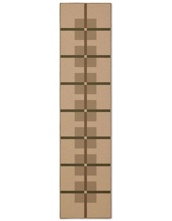 Agency Washable New Jute Runner Rug in Brown image 4