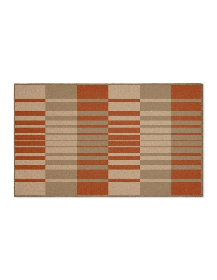 Chat Washable New Jute Area Rug in Red image 5