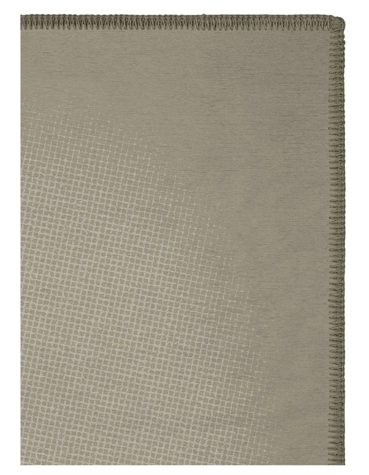 Gravity Washable Chenille Area Rug in Bone image 2