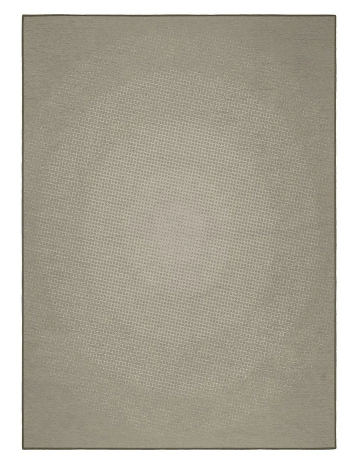 Gravity Washable Chenille Area Rug in Bone image 5