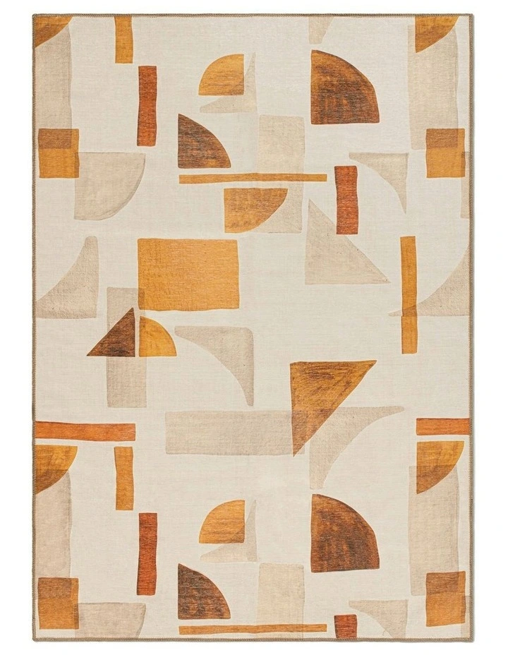 Play Washable Chenille Area Rug in Orange image 1
