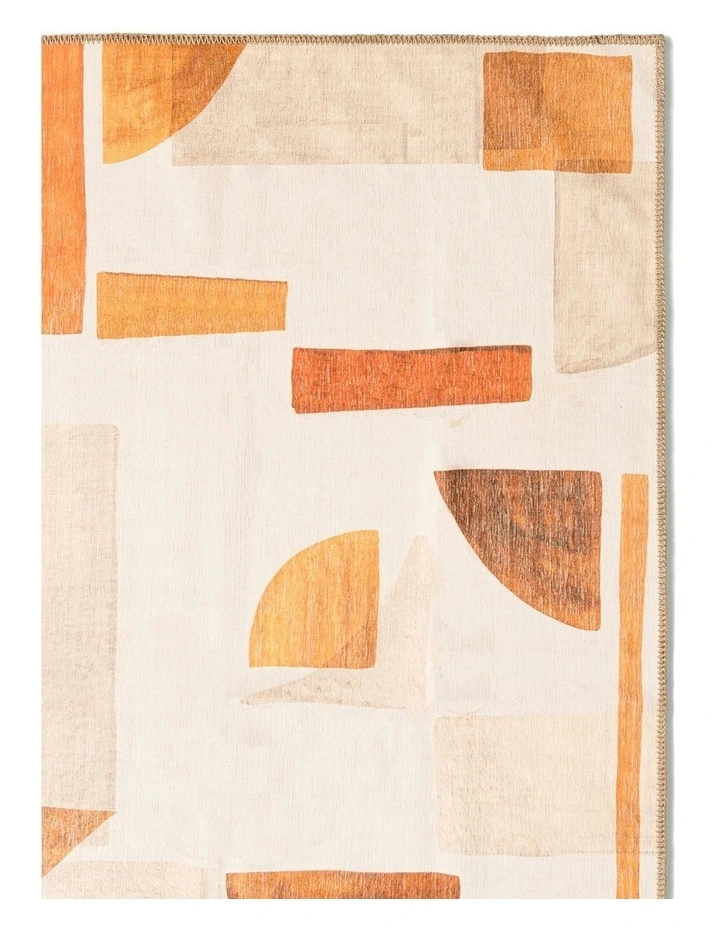 Play Washable Chenille Area Rug in Orange image 4