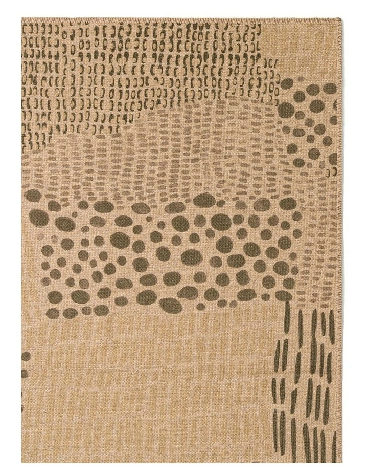 Quilt Washable New Jute Area Rug in Green image 2
