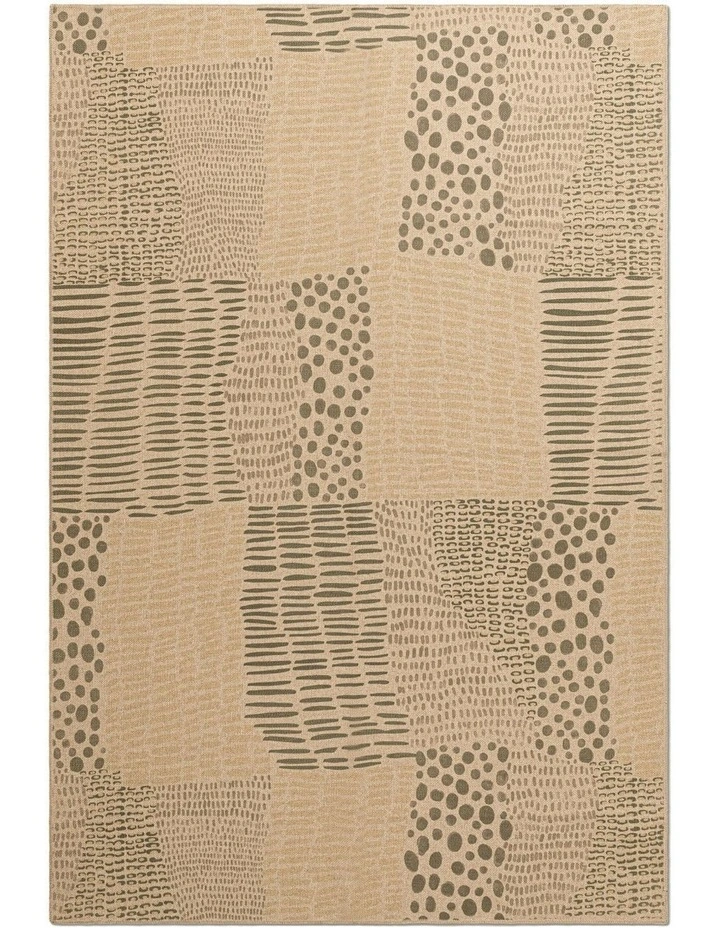 Quilt Washable New Jute Area Rug in Green image 6
