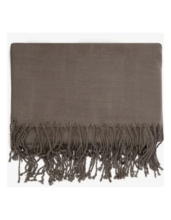 Woven Throw Blanket in Graphite