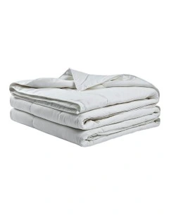 Bamboo Quilt in White