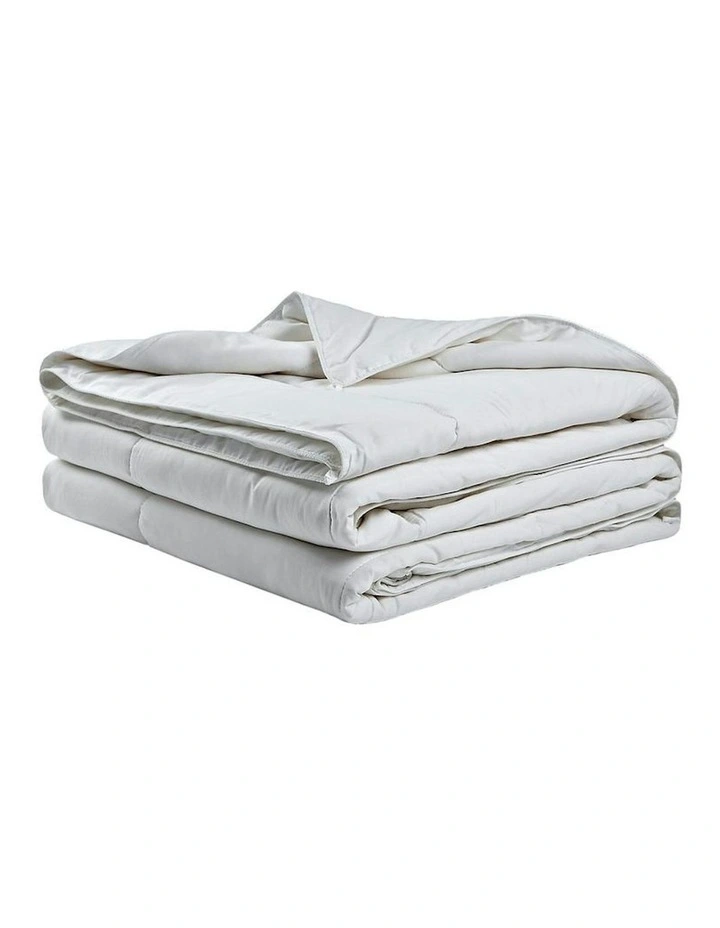 Bamboo Quilt in White image 1