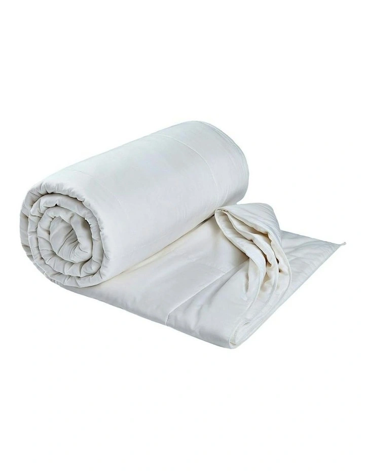 Bamboo Quilt in White image 2
