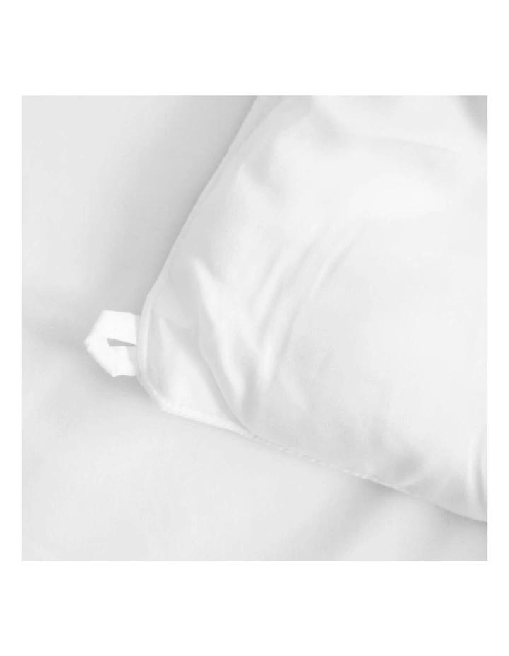 Bamboo Quilt in White image 4