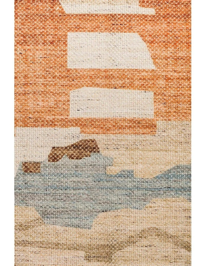 Allegra Abstract Tribal Indoor Outdoor Runner Rug in Multicolour image 5