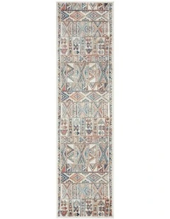 Cassie Tribal Runner Rug in Multi