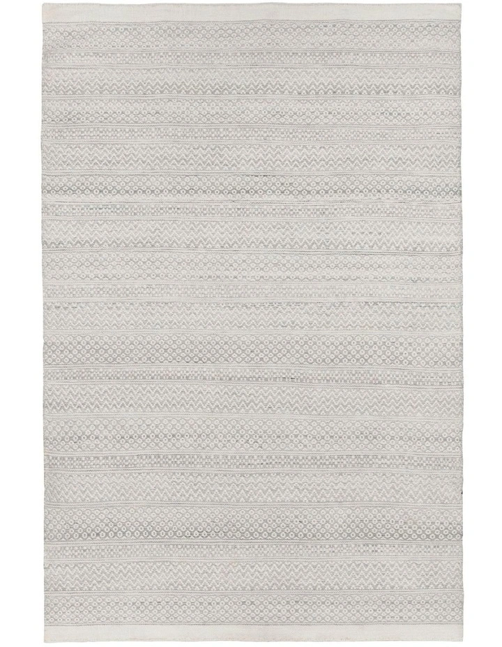 Hazel Indoor Outdoor Pet Rug in Cream/Grey image 1