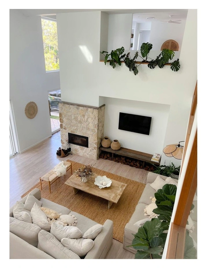 Nora Braided Jute Rug in Tan image 6