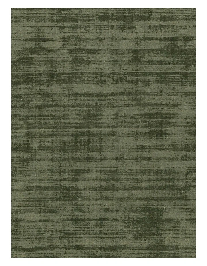 Franz Handwoven Pet Round Rug in Green image 4