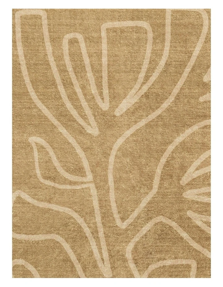 Khayana Hand Drawn Washable Rug in Brown image 5