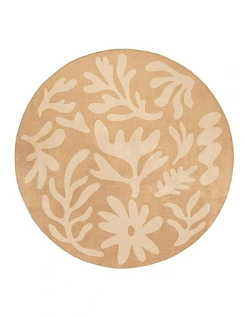 Anca Rollie Pollie Round Playmat in Peach