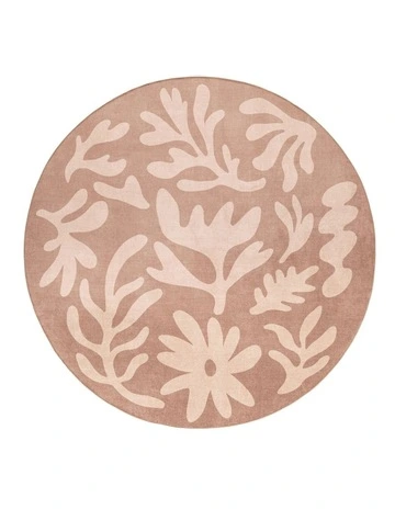 Hira Rollie Pollie Round Playmat in Pink