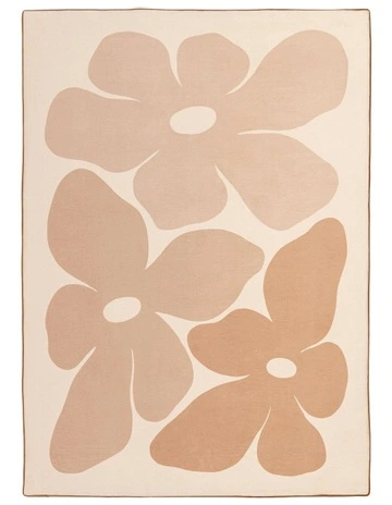 Zuli Flowers Rollie Pollie Playmat in Peach