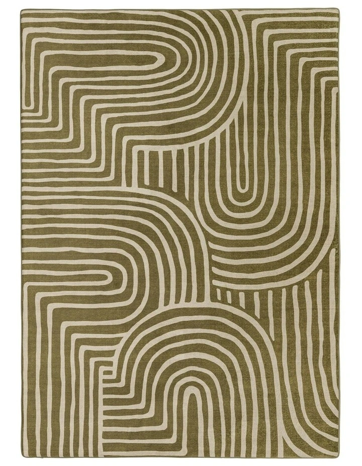 Iloa Abstract Rollie Pollie Playmat in Green image 1