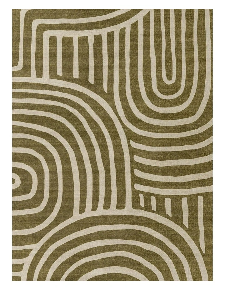 Iloa Abstract Rollie Pollie Playmat in Green image 6