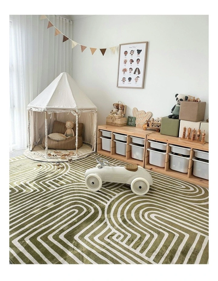 Iloa Abstract Rollie Pollie Playmat in Green image 7