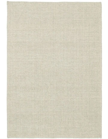 Eminah Cream Beige Handmade Wool Rug