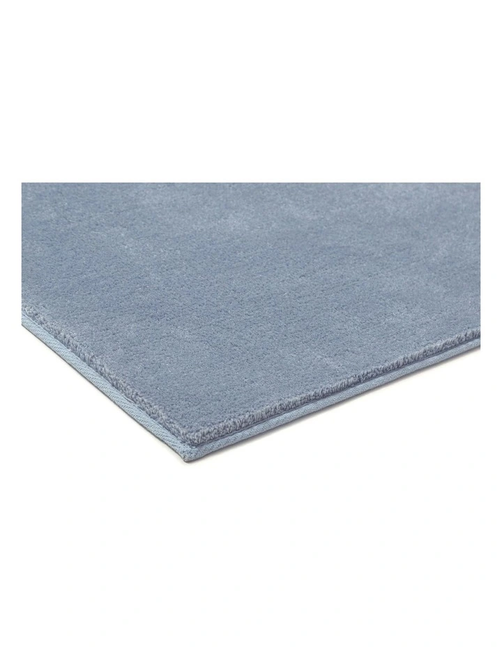Kimi Soft Shag Rug in Blue image 2