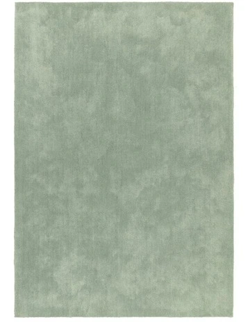 Romilly Shag Rug in Sage Green