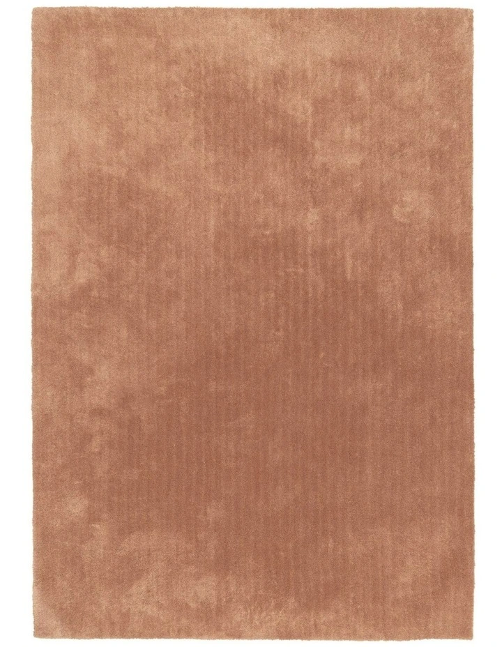 Nellie Shag Rug in Dark Brown image 1