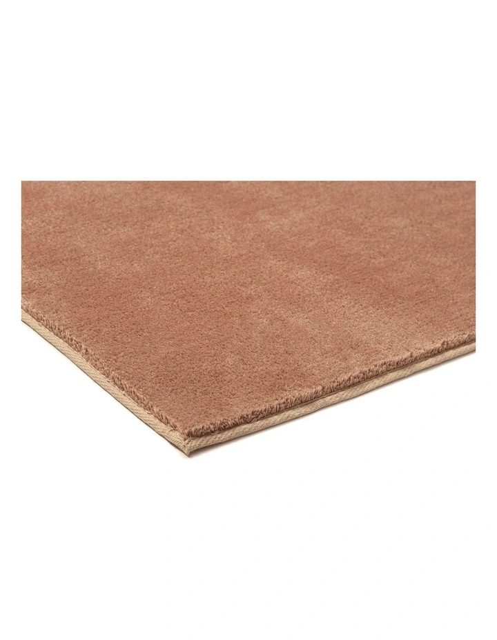 Nellie Shag Rug in Dark Brown image 2