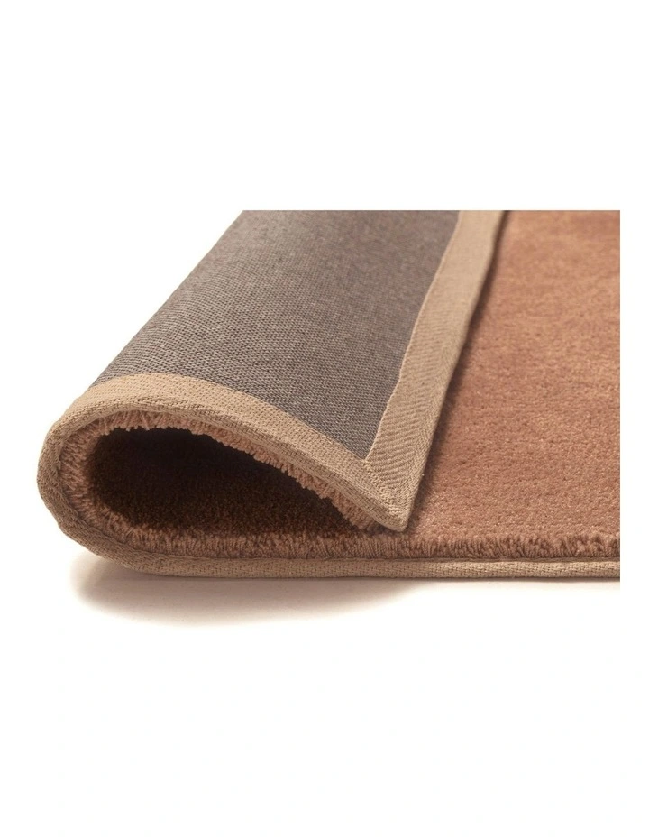 Nellie Shag Rug in Dark Brown image 5