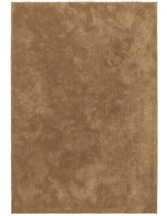 Reese Shag Rug in Warm Peach