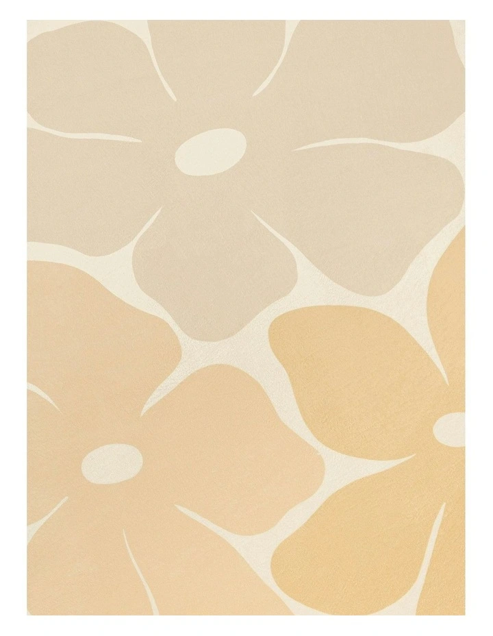 Gwen Flowers Rollie Pollie Round Playmat in Yellow image 4