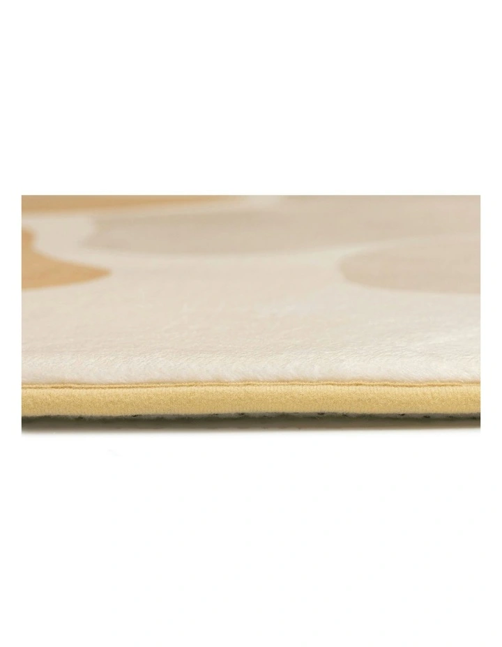 Gwen Flowers Rollie Pollie Round Playmat in Yellow image 5